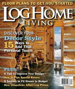 Log Home Living Magazine November/December 2013