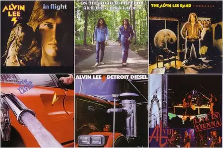 Alvin Lee - six different CD's (2014/2015 Rainman Records reissues) **[RE-UP]**