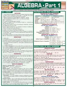 Algebra Part 1 (Quick Study Academic)