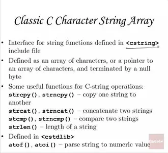 Educator.com - Computer Science: Introduction to C++
