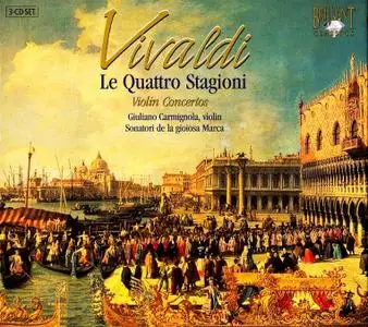 Giuliano Carmignola, Andrea Marcon, Sonatori de la gioiosa Marca - Vivaldi: Le Quattro Stagioni, Violin Concertos (2008)