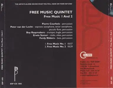 Free Music Quintet - Free Music 1 And 2 (2000)