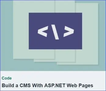Tutsplus - Build a CMS With ASP.NET Web Pages
