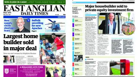 East Anglian Daily Times – January 21, 2022