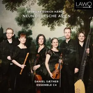 Daniel Sæther & Ensemble C4 - Händel: Neun Deutsche Arien (2024) [Official Digital Download 24/192]