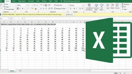 Learn Microsoft Excel from beginner to pro