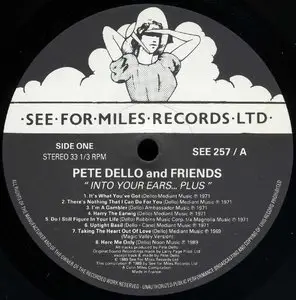 Pete Dello and Friends (Honeybus) - Into Your Ears (1971) 24-bit/96kHz Vinyl Rip