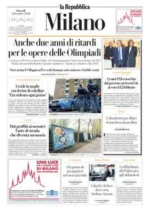 la Repubblica Milano - 1 Dicembre 2022