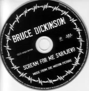 Bruce Dickinson - Scream For Me Sarajevo: Music From The Motion Picture (2018)