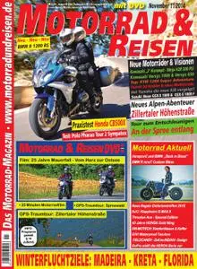 Motorrad & Reisen – 31 Oktober 2014