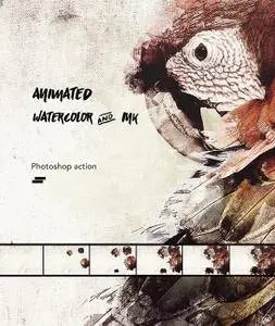 GraphicRiver - Animated Watercolor and Ink Effect Photoshop Action