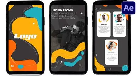 Liquid Promo Stories Slideshow | After Effects 36178713