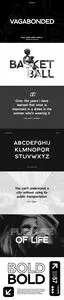 Vagabonded Sans Serif Display Font