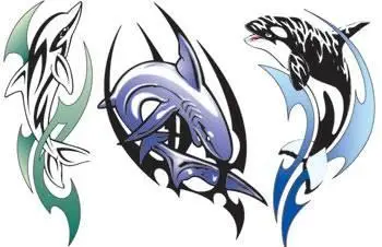 Fish Vector Tattoos