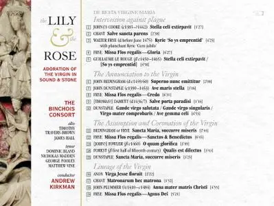 The Binchois Consort - The Lily & The Rose: Adoration of the Virgin in sound and stone (2018) {Hyperion CDA68228}