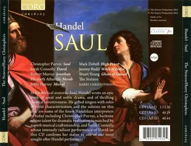 Harry Christophers, The Sixteen - George Frideric Handel: Saul (2012)