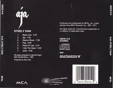 Steely Dan - Aja (1977) {MFSL UDCD 515} * New links added *
