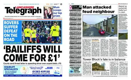 Lancashire Telegraph (Blackburn, Darwen, Hyndburn, Ribble Valley) – April 01, 2019