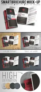 Smart Brochure Mock up Template PSD