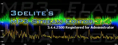 3delite MP3 Stream Editor 3.4.4.2500