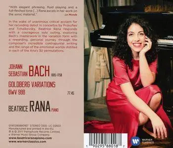 Beatrice Rana - Bach: Goldberg Variations, BWV 988 (2017) [Official Digital Download 24/192]