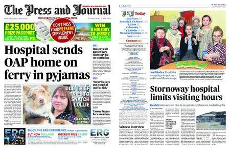 The Press and Journal Highlands and Islands – January 11, 2018