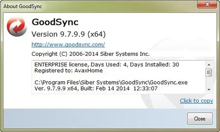 GoodSync Enterprise 9.7.9.9