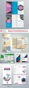 Vectors - Business Tri-fold Brochures 23