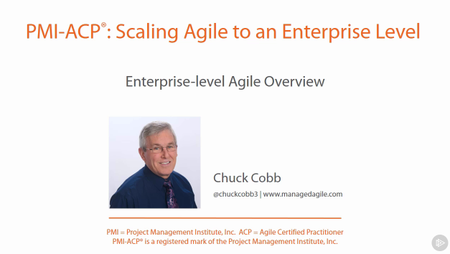PMI-ACP® - Scaling Agile to an Enterprise Level (9 of 11)