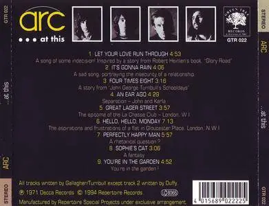 Arc - ...at this (1971) {1994 Repertoire}