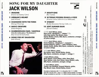 Jack Wilson - Song For My Daughter (1968) {2014 Japan SHM-CD Blue Note 24-192 Remaster TYCJ-81089}