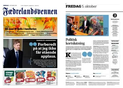 Fædrelandsvennen – 05. oktober 2018