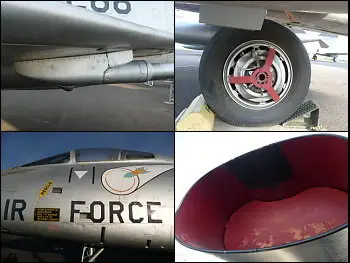 North American F-100D Super Sabre Walk Around