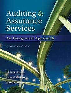 Auditing and Assurance Services: an Integrated Approach, 15th Edition