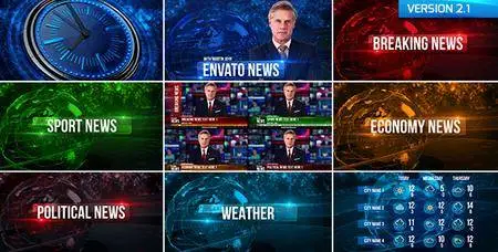 Broadcast Design News Package - Project for After Effects (VideoHive)