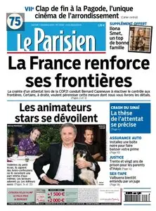 Le Parisien du Samedi 7 Novembre 2015