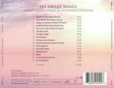 Tenebrae, Nigel Short - Alexander L'Estrange: On Eagles' Wings (2016)