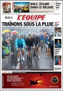 L'Équipe, du Samedi 18 Juillet 2009.