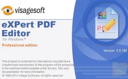 Visagesoft Expert PDF Editor Pro 9.0.180 Portable