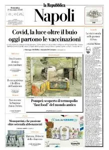 la Repubblica Napoli - 27 Dicembre 2020