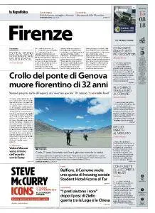 la Repubblica Firenze - 15 Agosto 2018