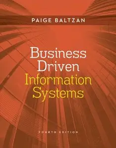 Business Driven Information Systems (4th edition) (Repost)