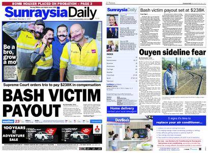 Sunraysia Daily – November 01, 2017