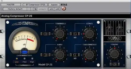 NomadFactory Blue Tubes Dynamics Pack VST RTAS ver. 3.0