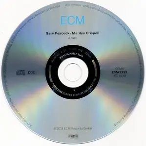 Gary Peacock / Marilyn Crispell - Azure (2013) {ECM 2292}