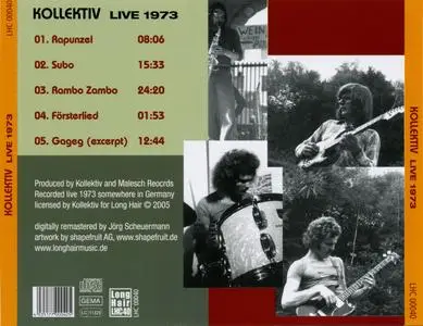Kollektiv - Live 1973 (2005) {Long Hair Music LHC 00040}