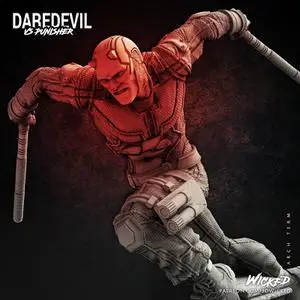 Wicked - Marvel Netflix Daredevil Sculpture