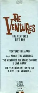 The Ventures - Live Box, Vol. 1 (1992) {4CD Set, Liberty ‎Japan TOCP-7125~28 rec 1965-1968}