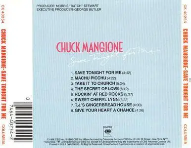 Chuck Mangione - Save Tonight For Me (1986)