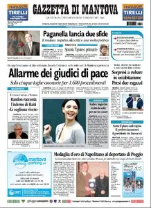 LA GAZZETTA DI MANTOVA DEL 26 GENNAIO 2010